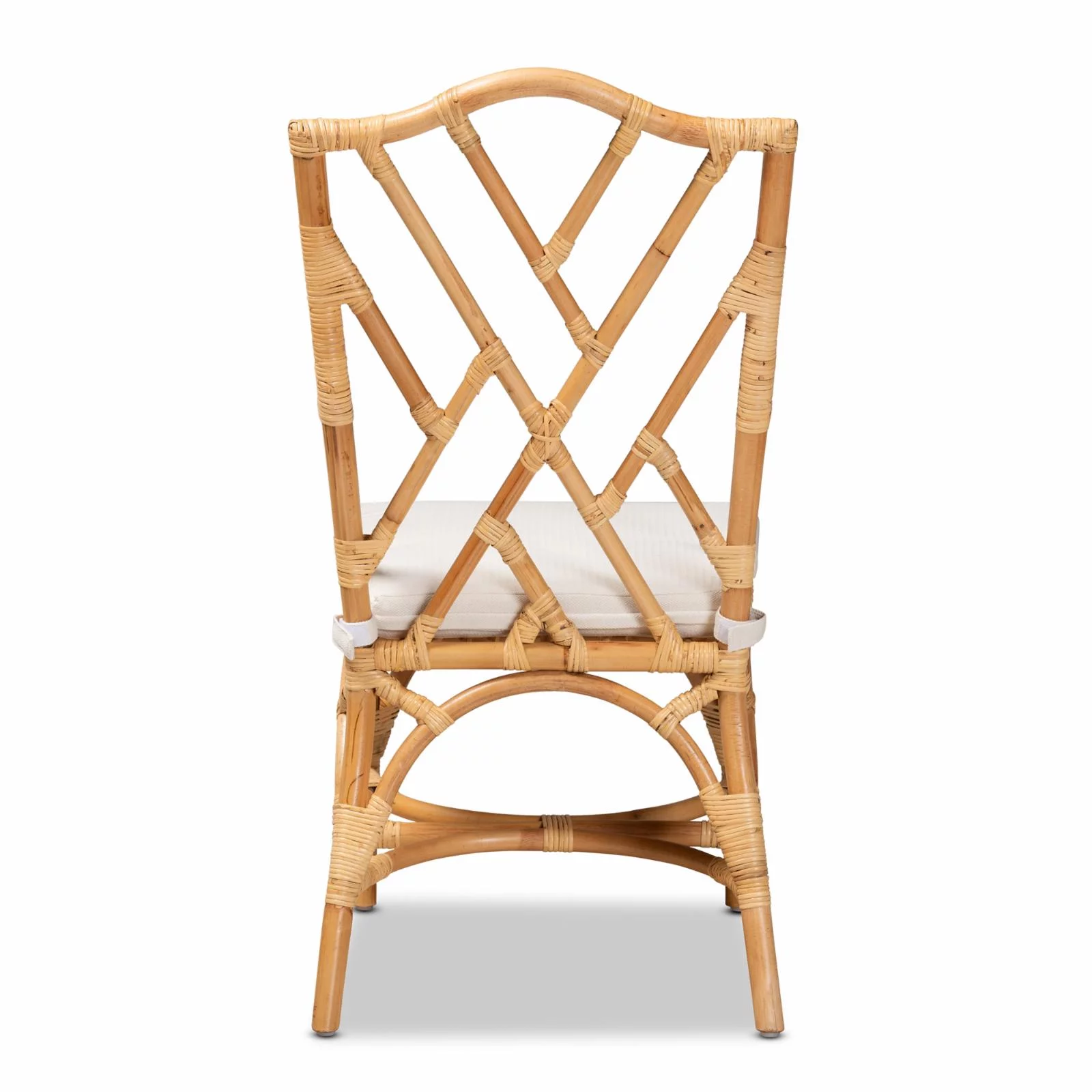 Baxton Studio Sonia Natural Finished Rattan Chair