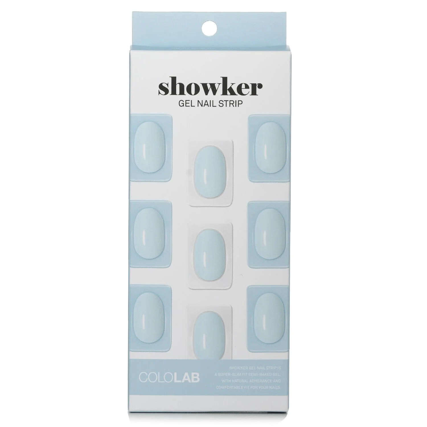 Cololab Showker Gel Nail Strip # CNG803 Twinkle Moonlight  1pcs