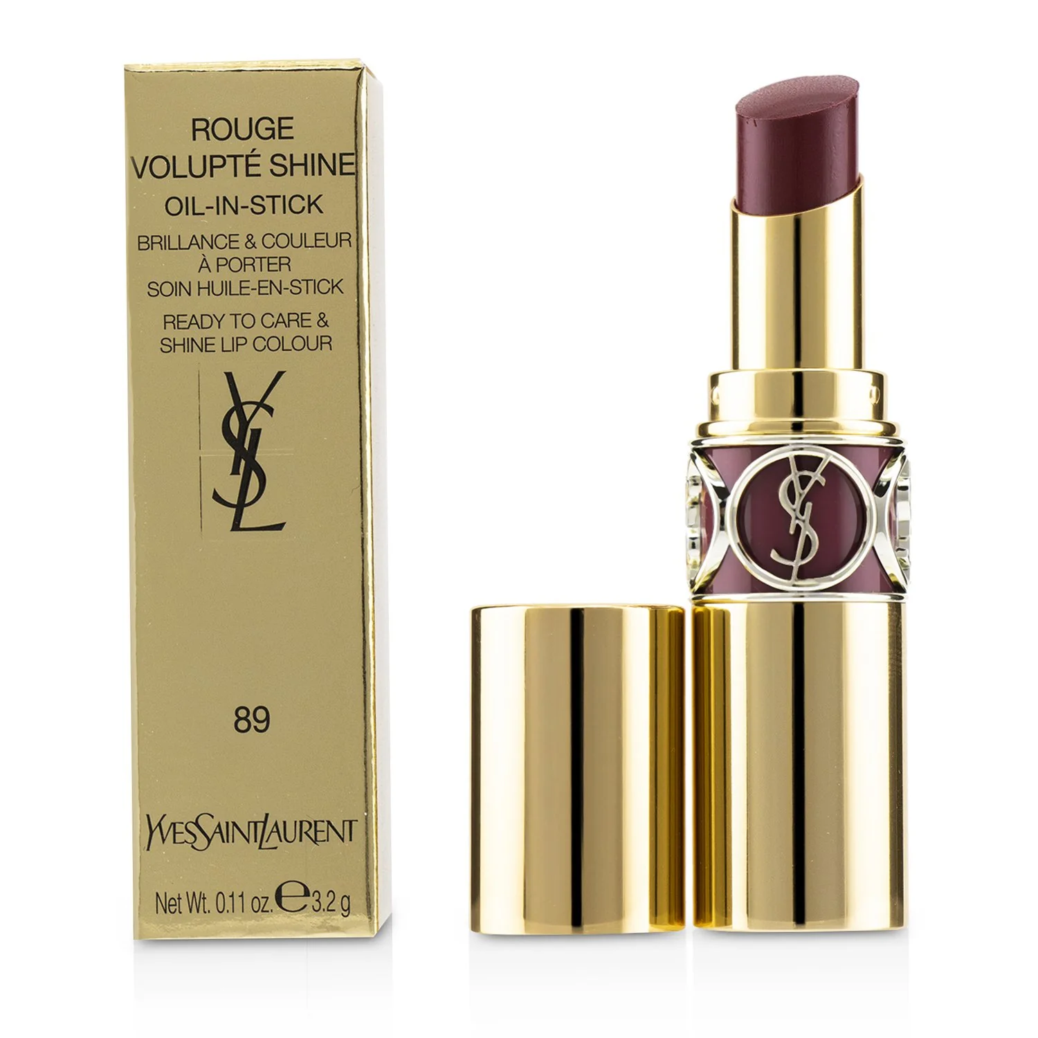 Yves Saint Laurent Rouge Volupte Shine - # 130 Burnt Suede  3.2g/0.11oz