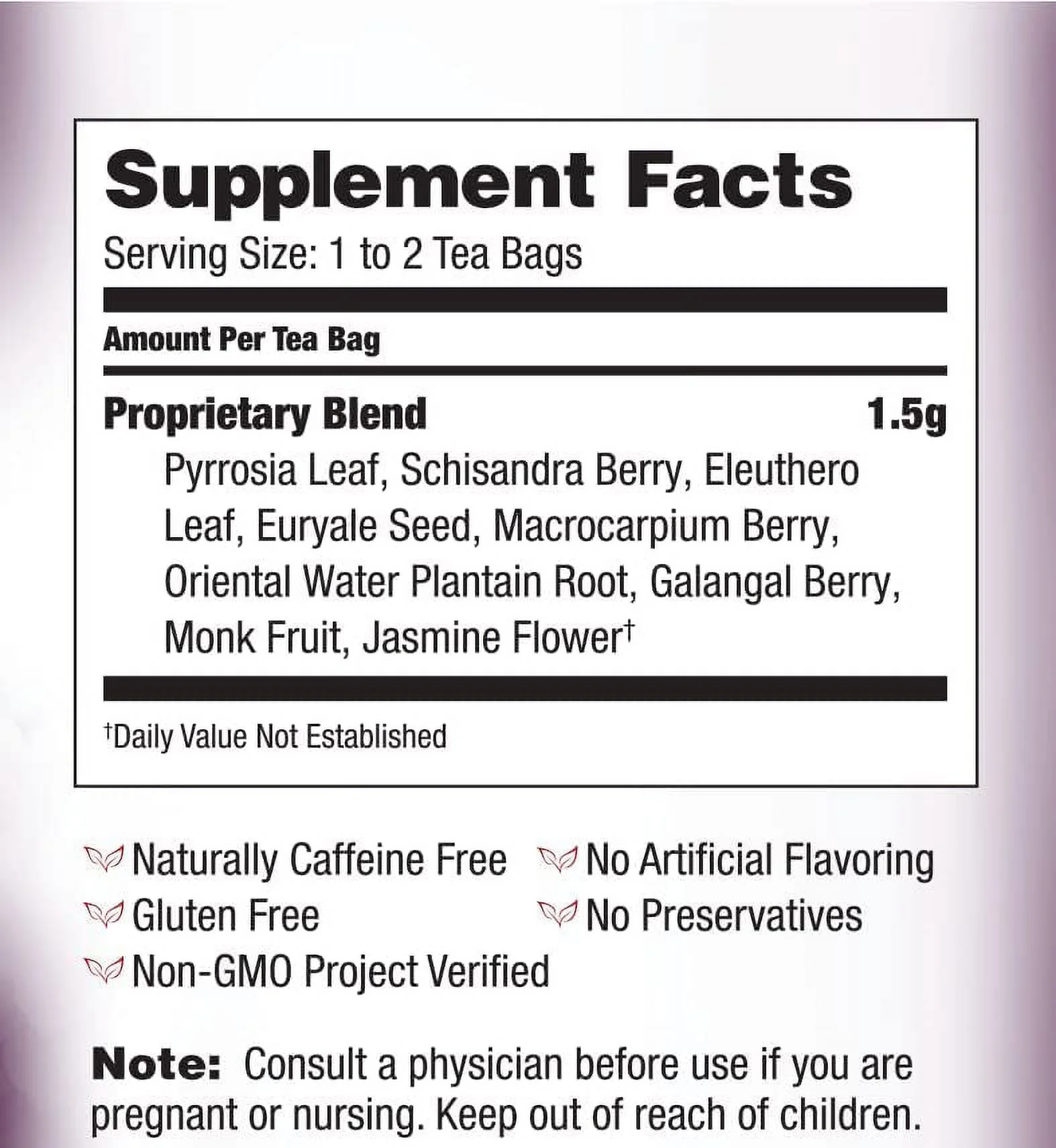 Bravo Tea Kidney Strong Herbal Tea Caffeine Free, 20 Tea Bags, 6 Count
