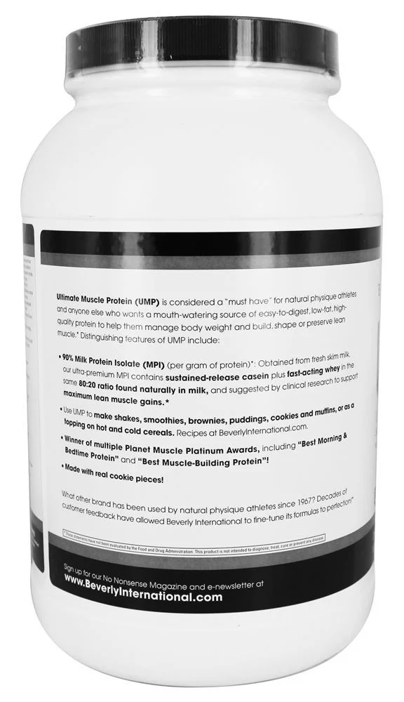 Beverly International - Ultimate Muscle Protein Cookies n Cream - 2.8 lbs.