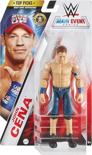 Mattel WWE Top Picks Elite Action Figure & Accessories Set, “The American Nightmare” Cody Rhodes 6-inch Collectible with Swappable Hands, Ring Gear & 25 Articulation Points