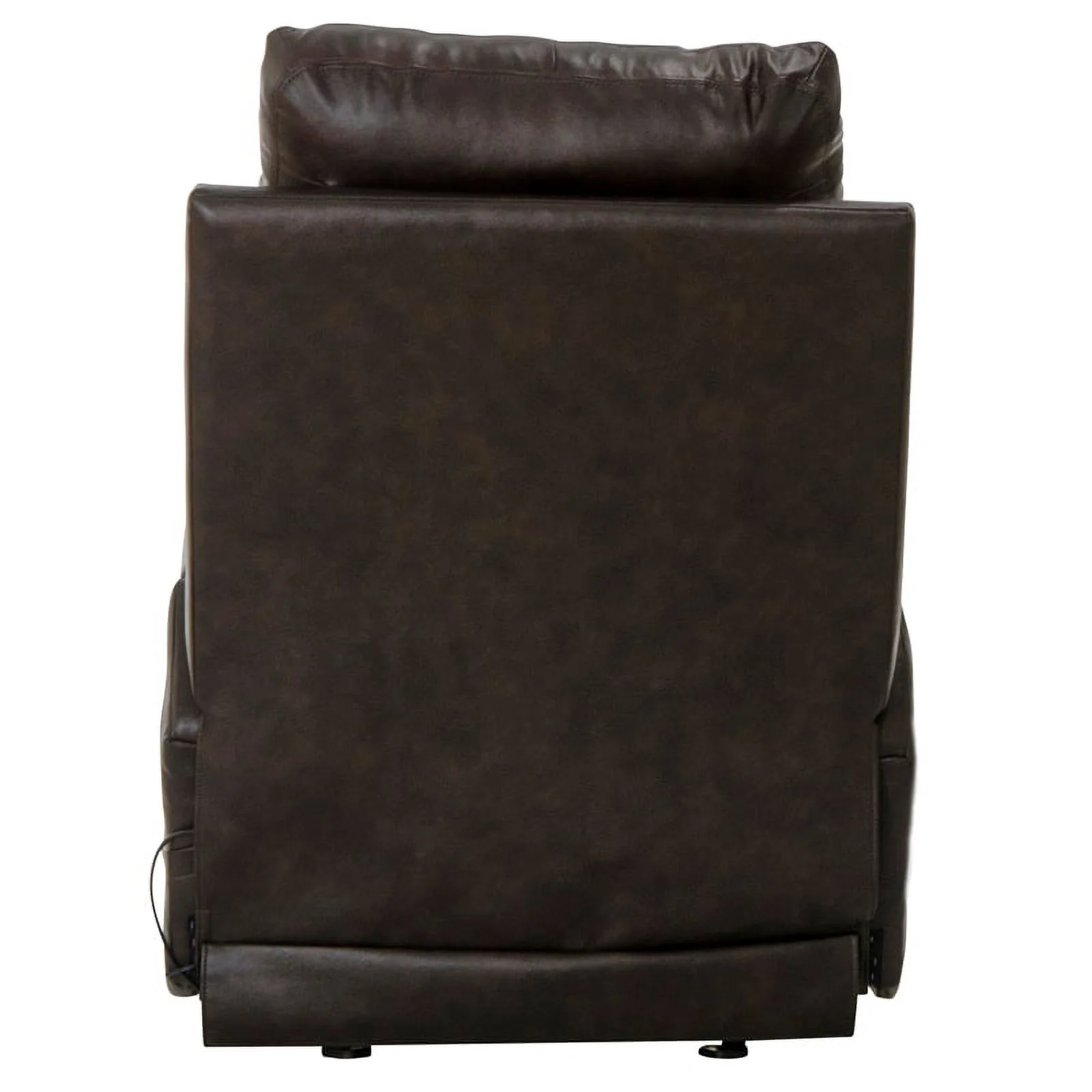 Conway Power Recliner with Heat & Massage in Brown Top Grain Italian Leather