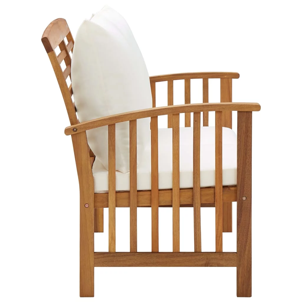 Buyweek Patio Bench with Cushions 46.9