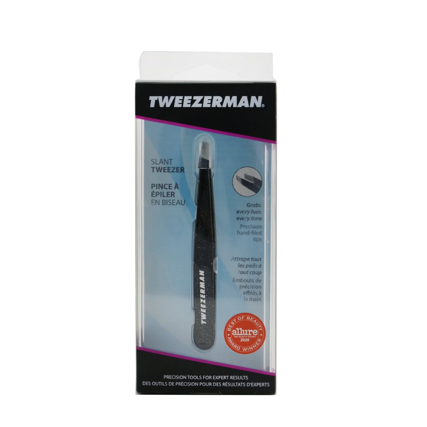 Tweezerman Slant Tweezer - Classic Stainless Steel (Studio Collection)