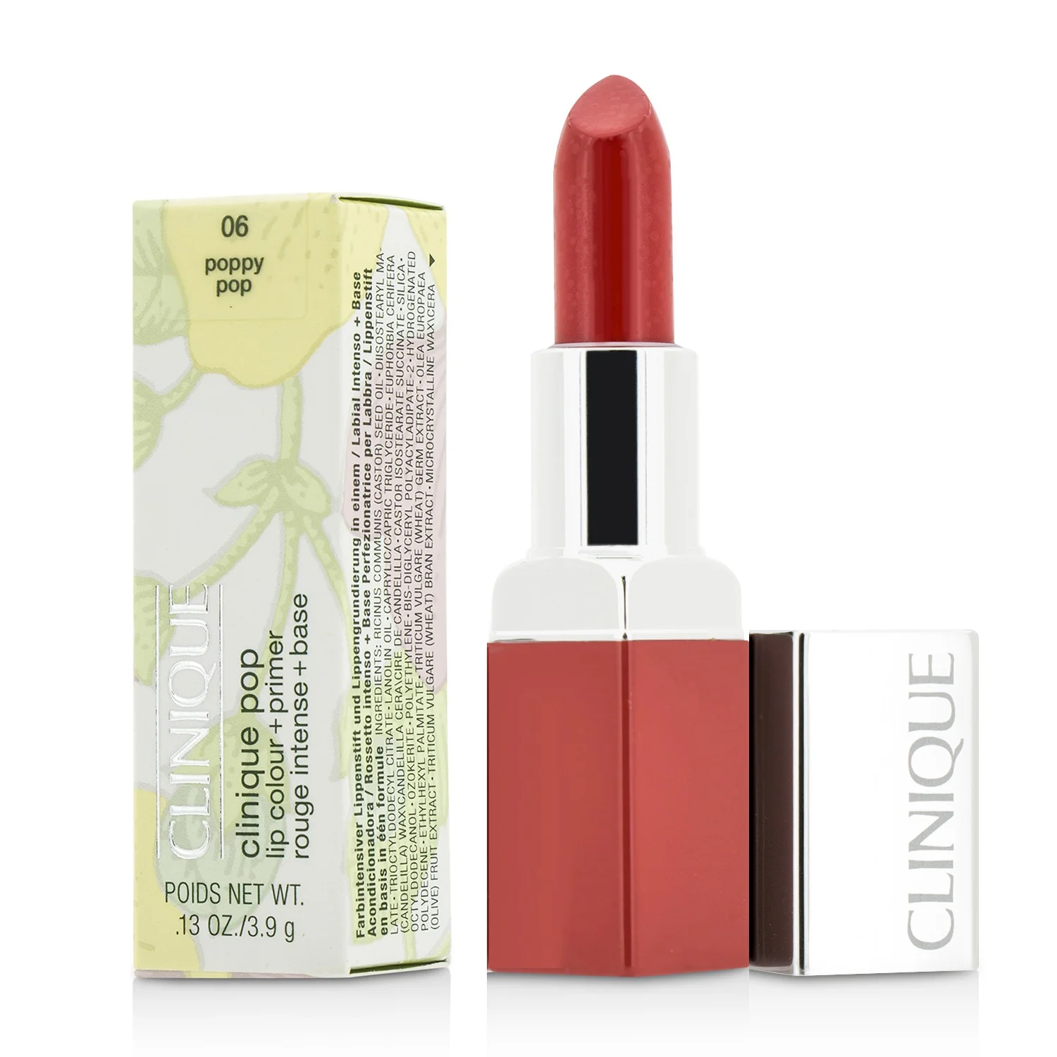 Clinique Clinique Pop Lip Colour + Primer - # 08 Cherry Pop  3.9g/0.13oz