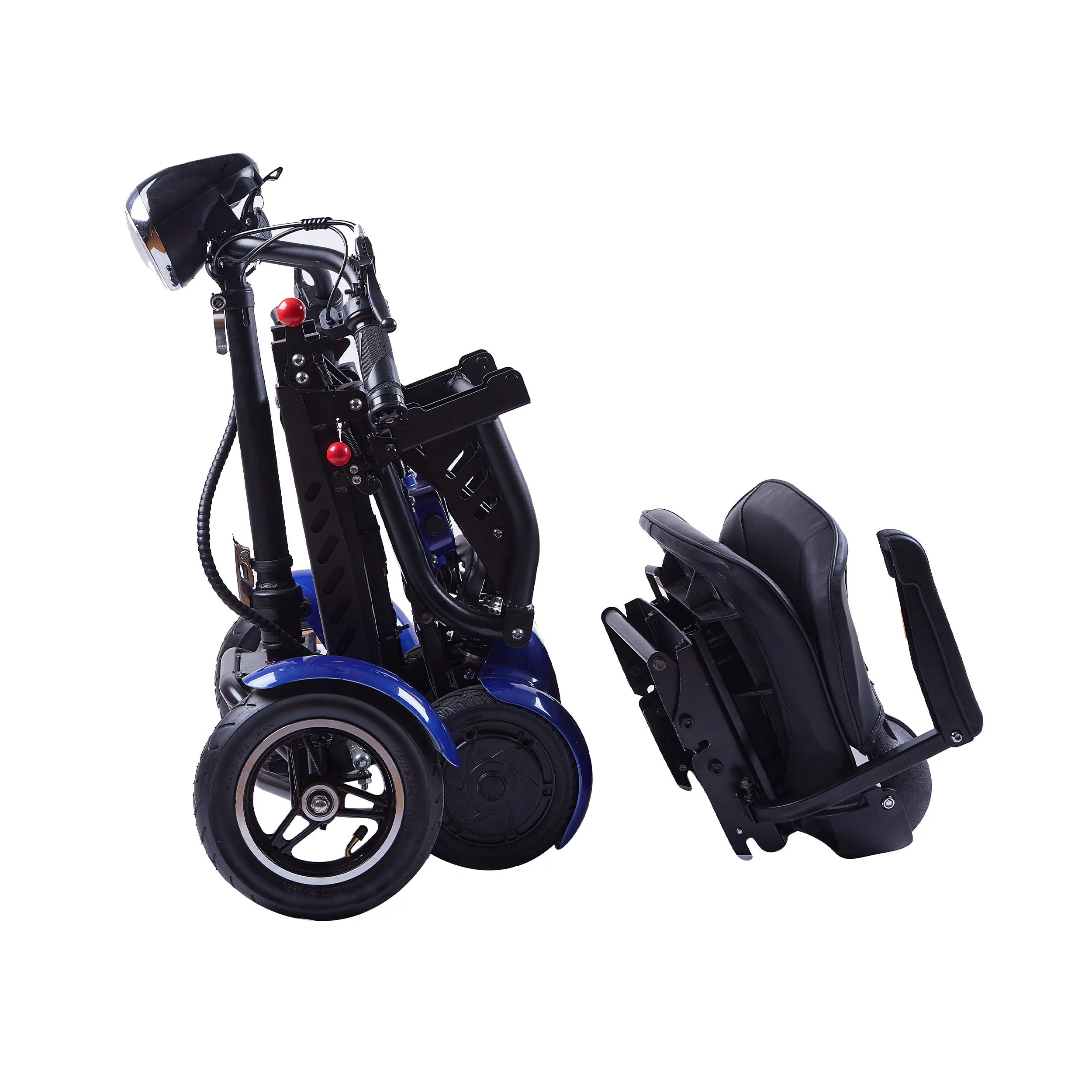 Klano KLX01 All Wheel Drive Foldable Mobility Scooters - Blue