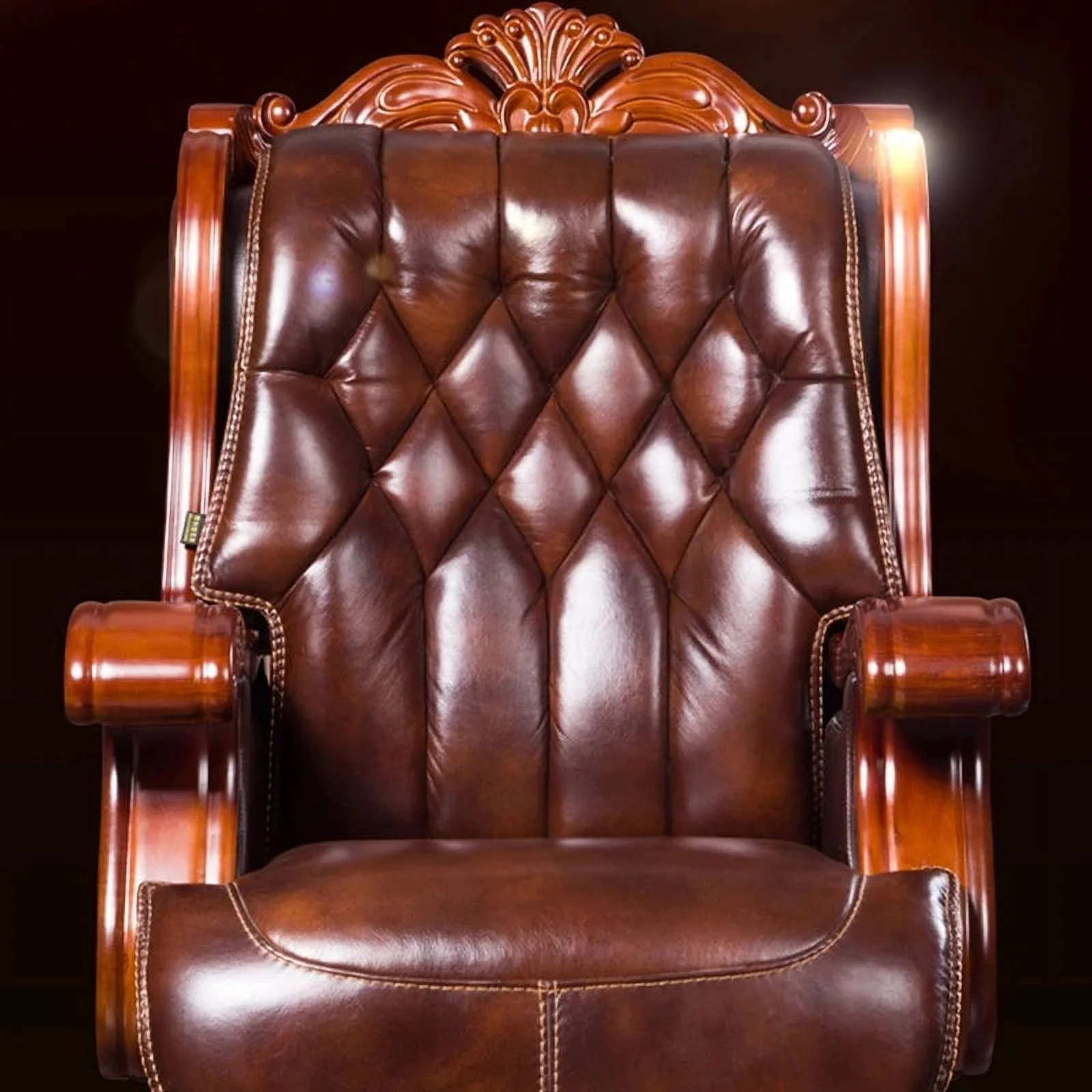 Luxury Foldable Chairs Relaxing Modern Swivel Leather Chair Executive Lounge Recliner Italian Fauteuil De Bureau Home Furniture