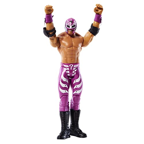 Mattel WWE Basic Action Figure, Rey Mysterio, Posable 6-inch Collectible for Ages 6 Years Old & Up