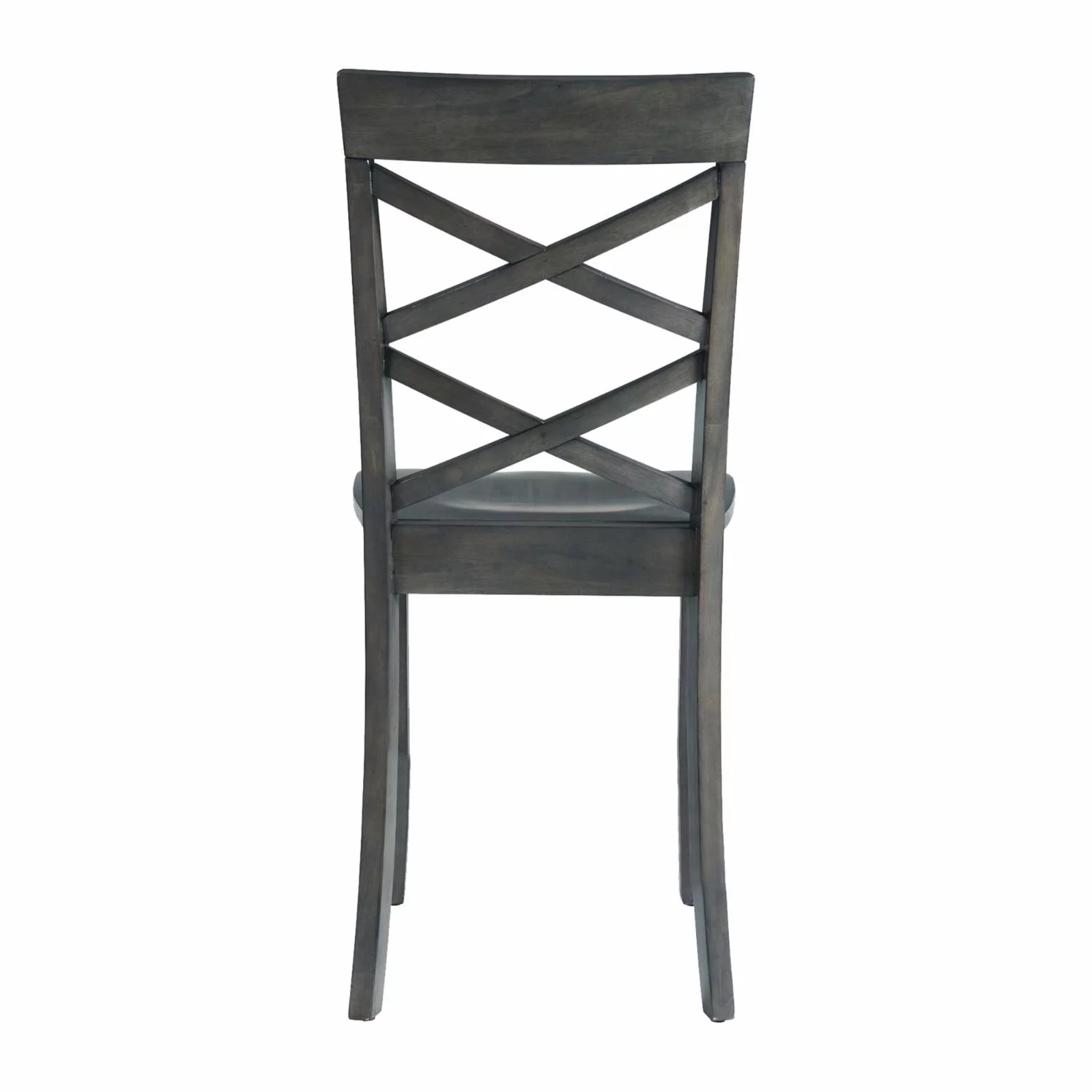 Picket House Furnishings Regan Standard Height Side Chair Set in Gray