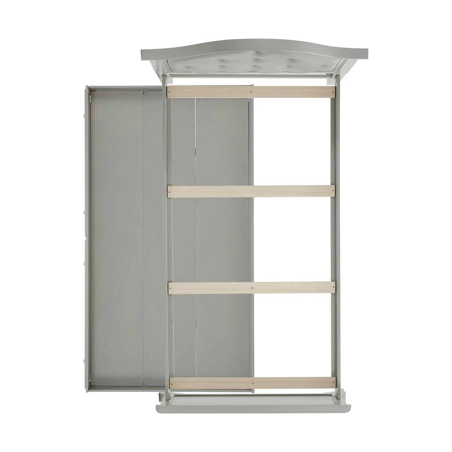 Picket House Furnishings Jenna Full Panel 3PC Bedroom Set in Grey