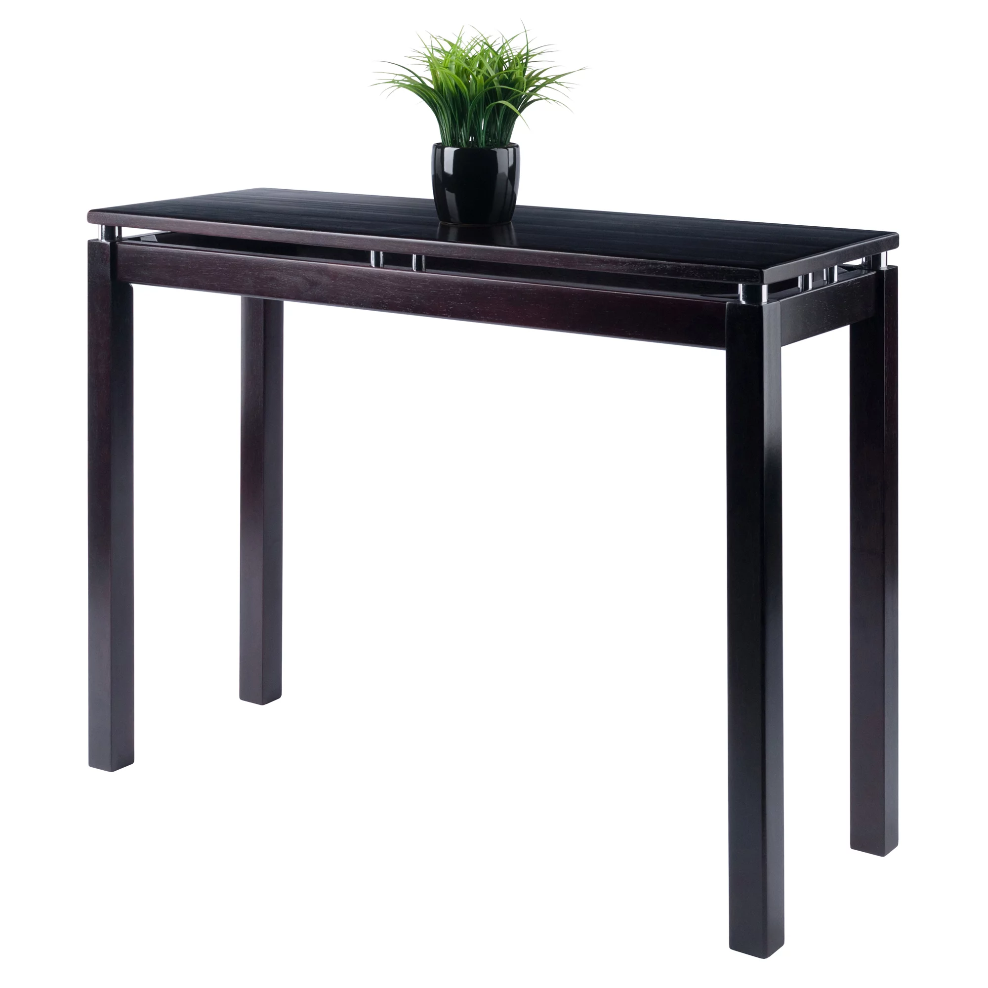 Winsome Wood Linea Console Hall Table, Espresso Finish