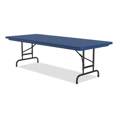 Adjustable Folding Tables, Rectangular, 60