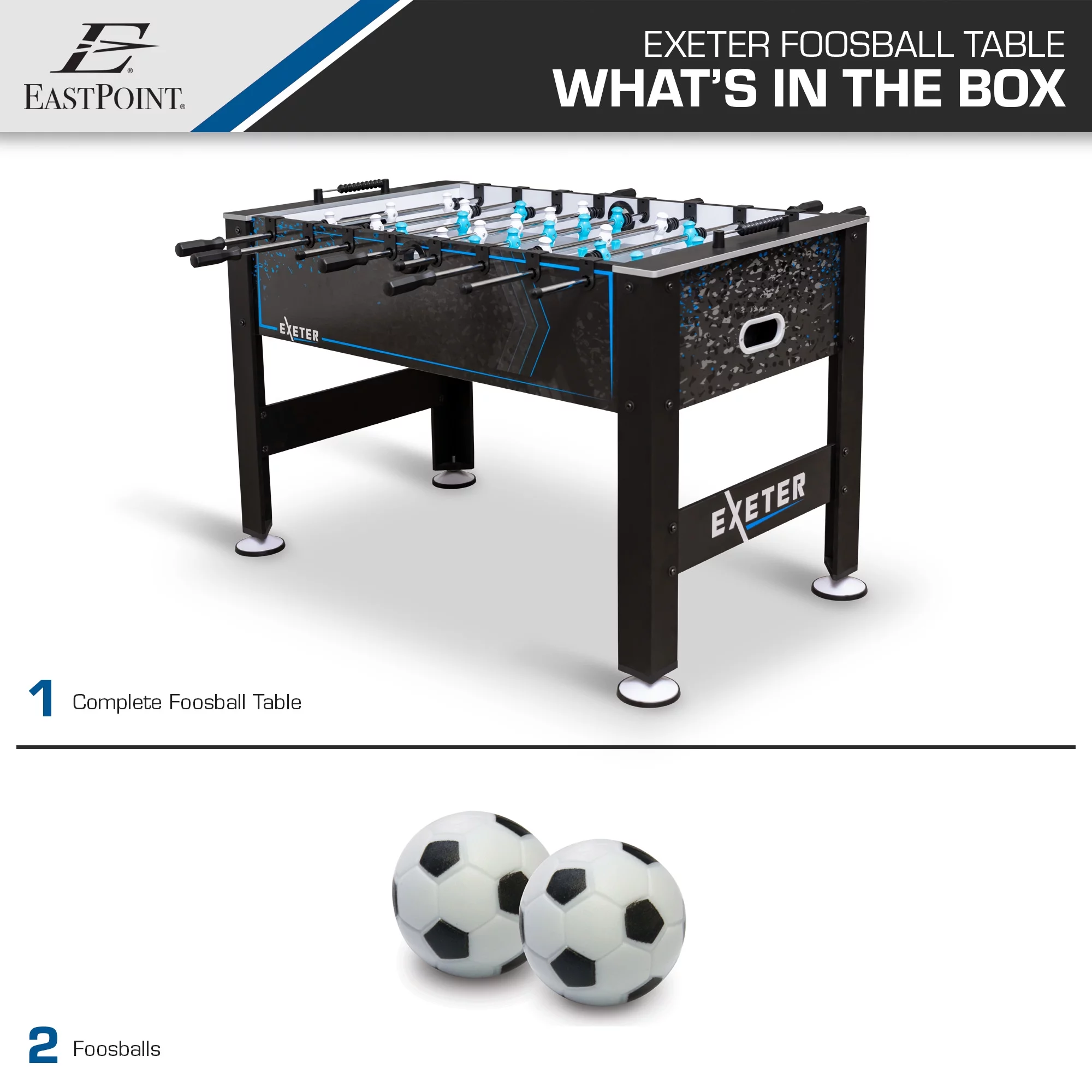 EastPoint Sports Exeter Foosball Table, 54