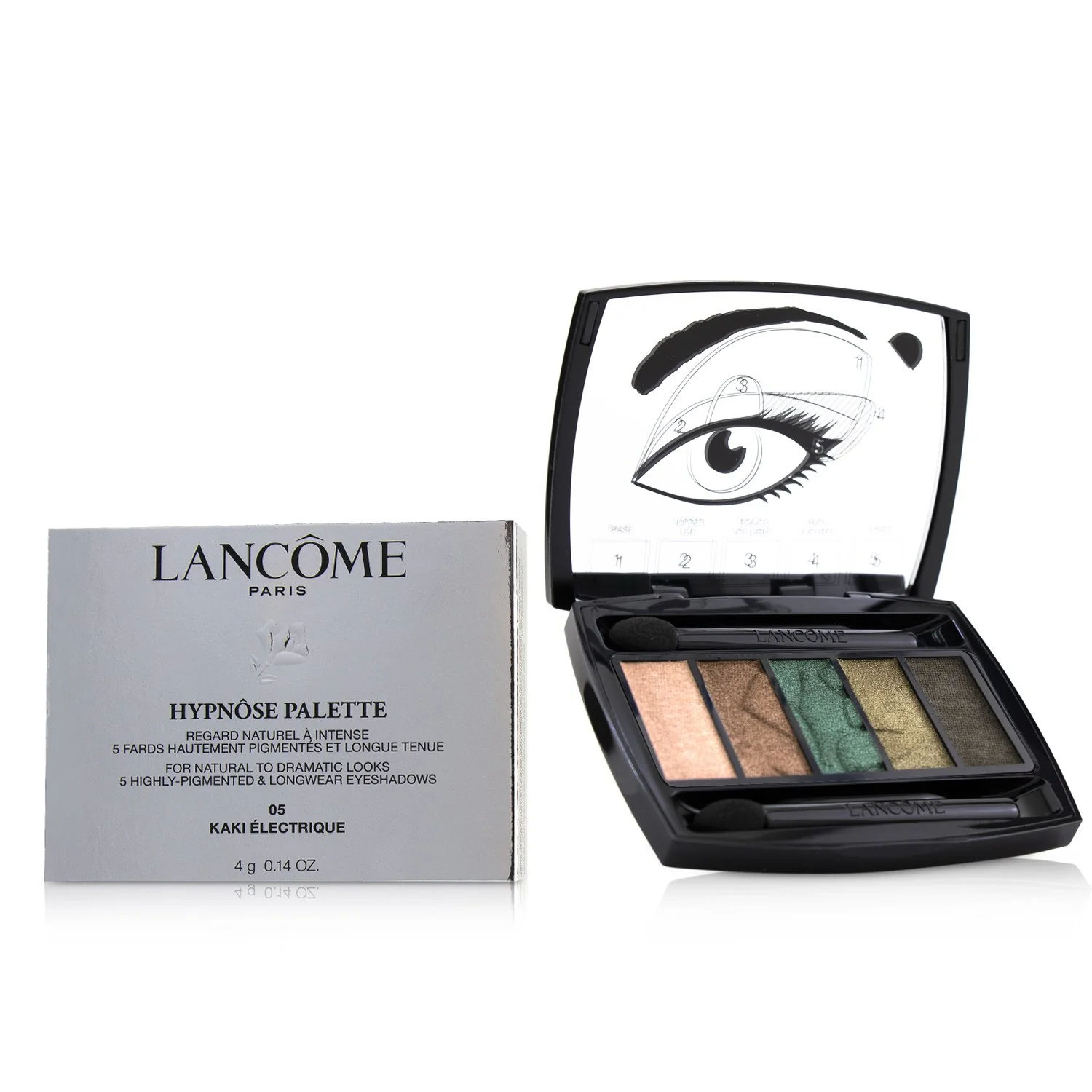 Lancome Hypnose Palette - # 05 Kaki &Eacute;lectrique  4g/0.14oz