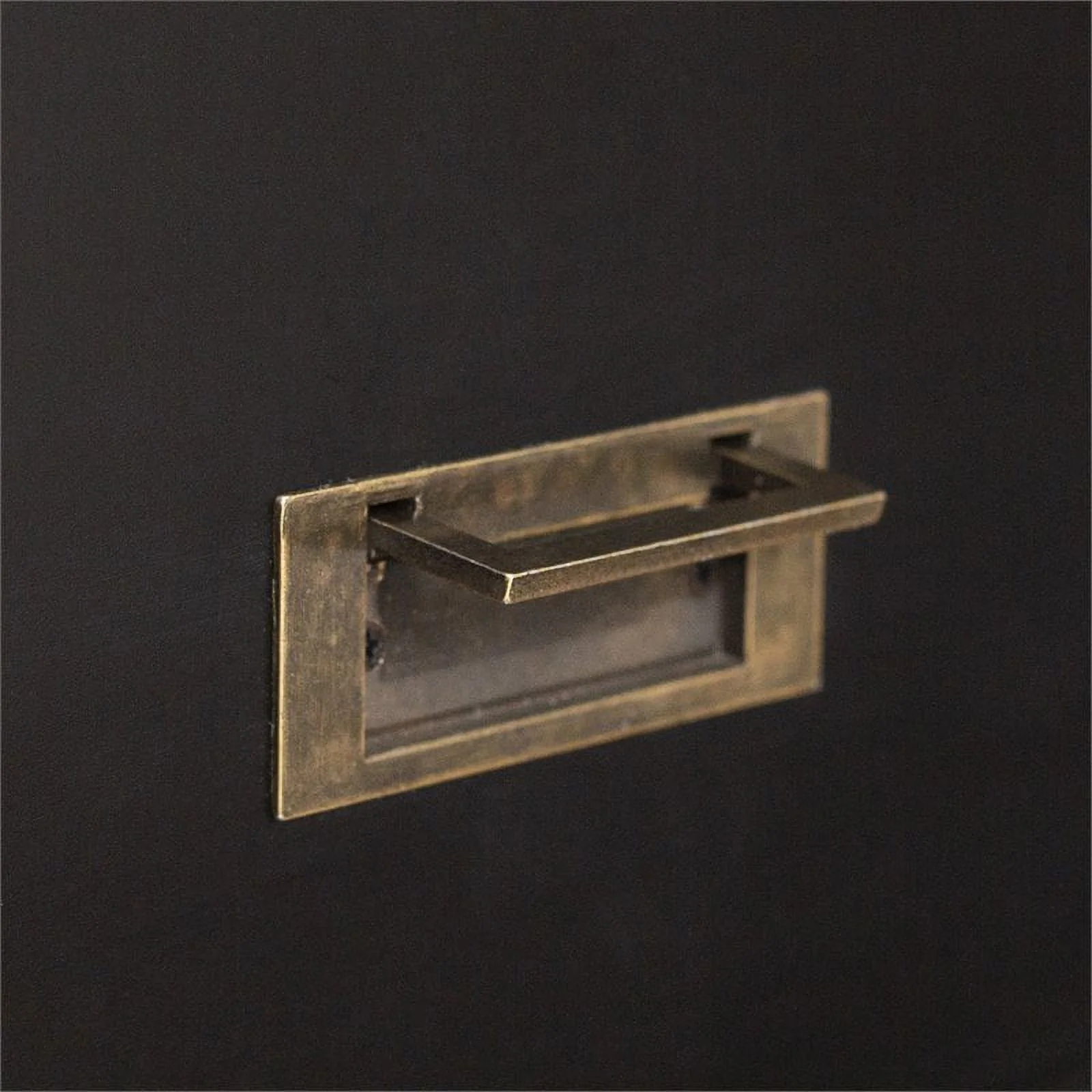 Lydia 2-Piece 1-Drawer Classic Solid Wood Bedroom Nightstand Set in Black