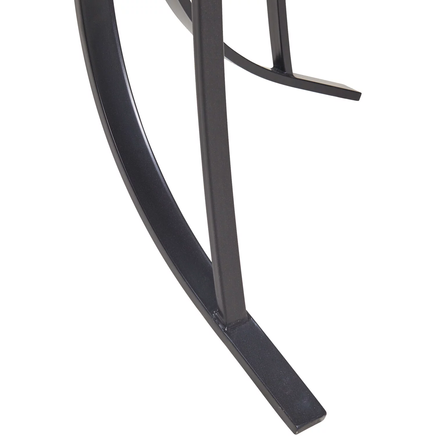 Hanover Lavallette 5-Piece Dining Set in Ocean Blue with 4 Stationary Chairs and a 52-In. Round Glass-Top Table