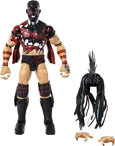 Mattel WWE Elite Collection Action Figure & Accessories, Series #98 Big E 6-inch Collectible with 25 Articulation Points & Swappable Hands