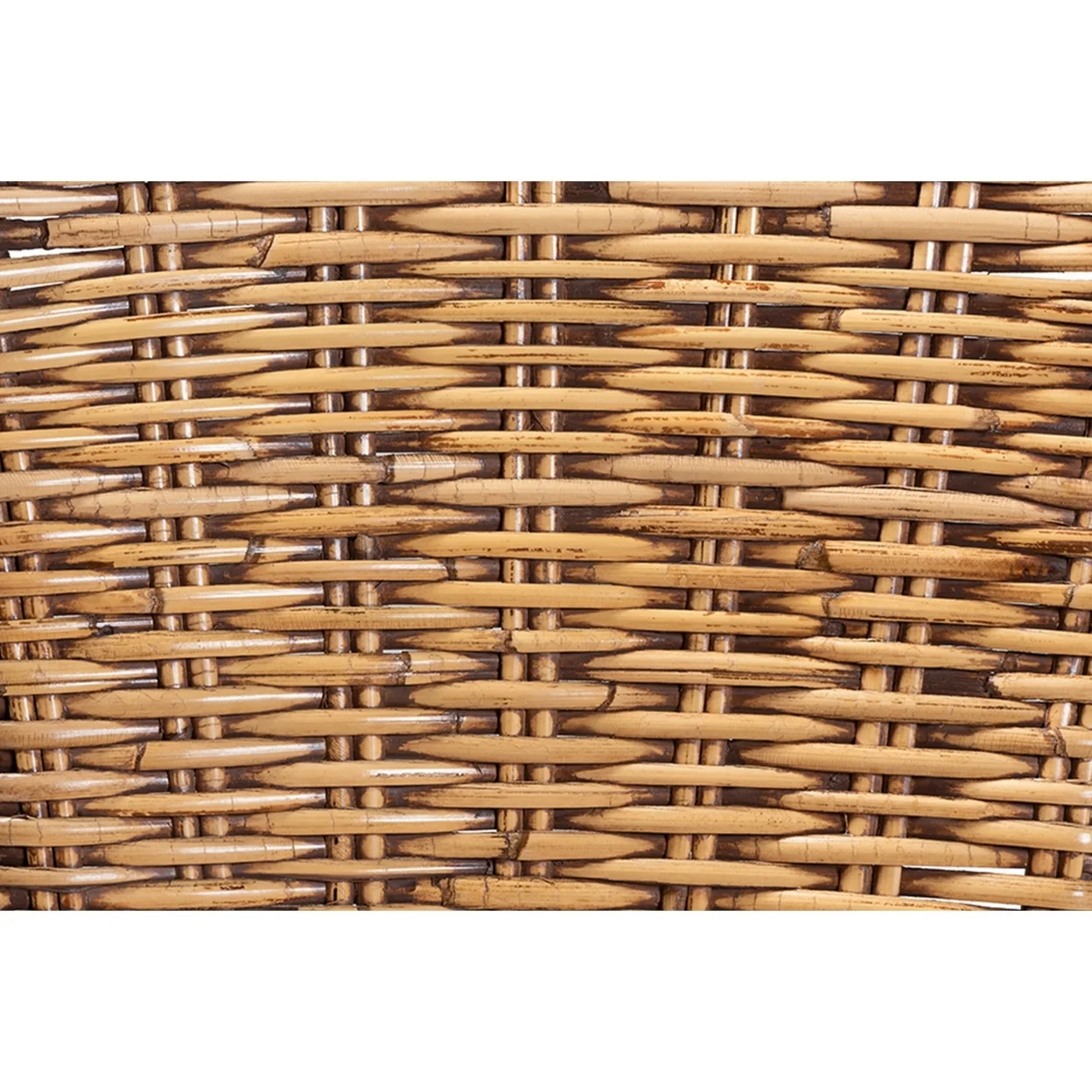 Baxton Studio Neola Modern Bohemian Natural Rattan Bar Stool