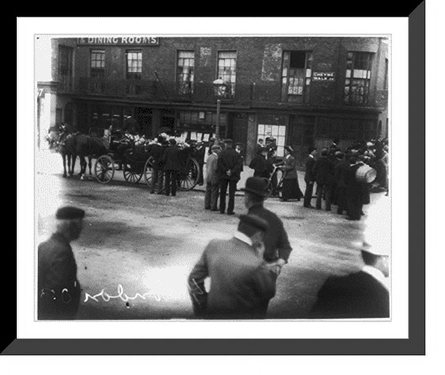 Historic Framed Print, [Funeral of James Abbott McNeill Whistler in Chelsea, London, July 1903] - 3, 17-7/8