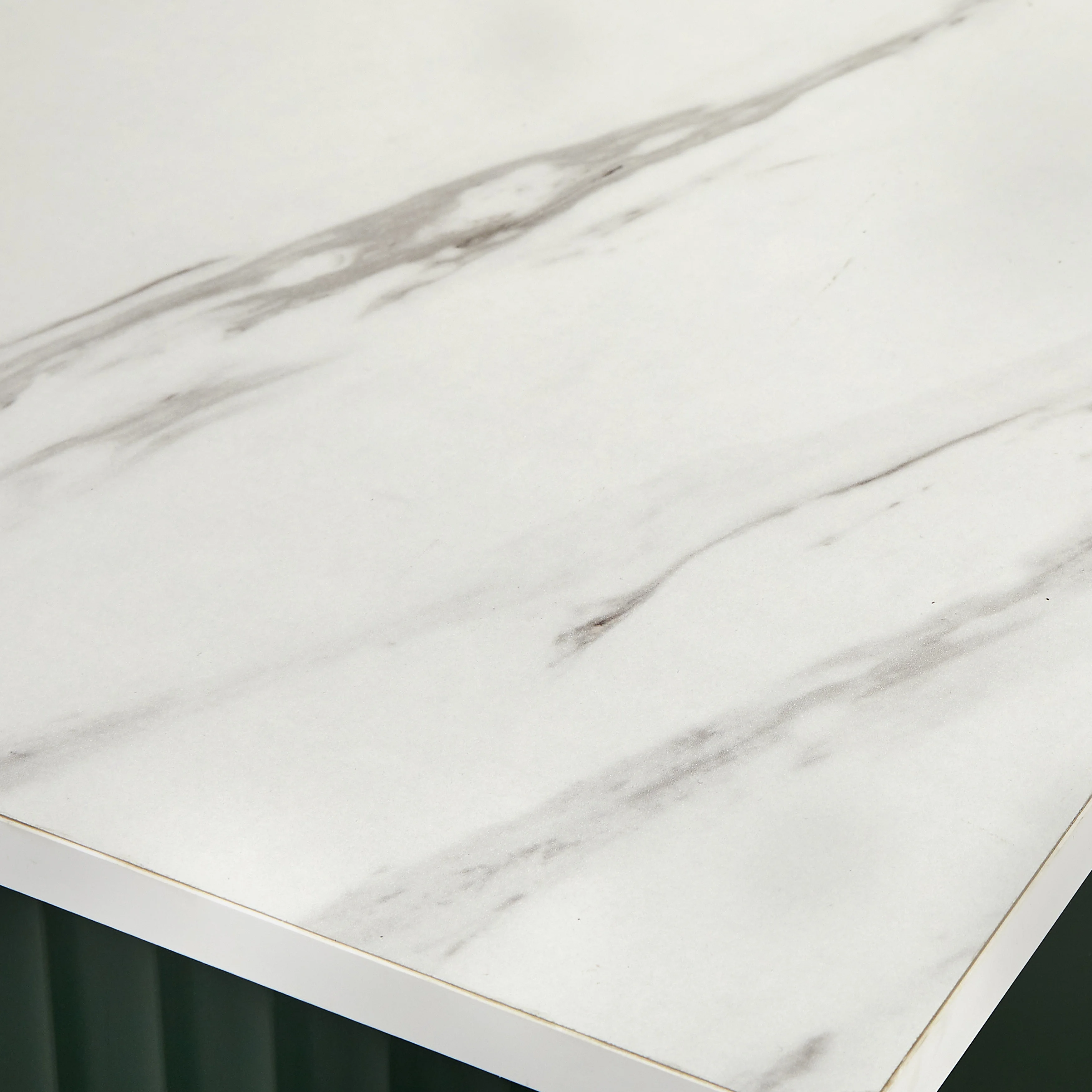 TMS Burke Single Drawer End Table, Green