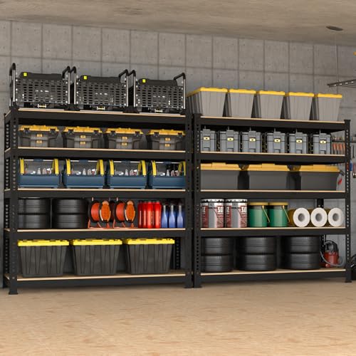 5 Tier Garage Storage Shelves - 32