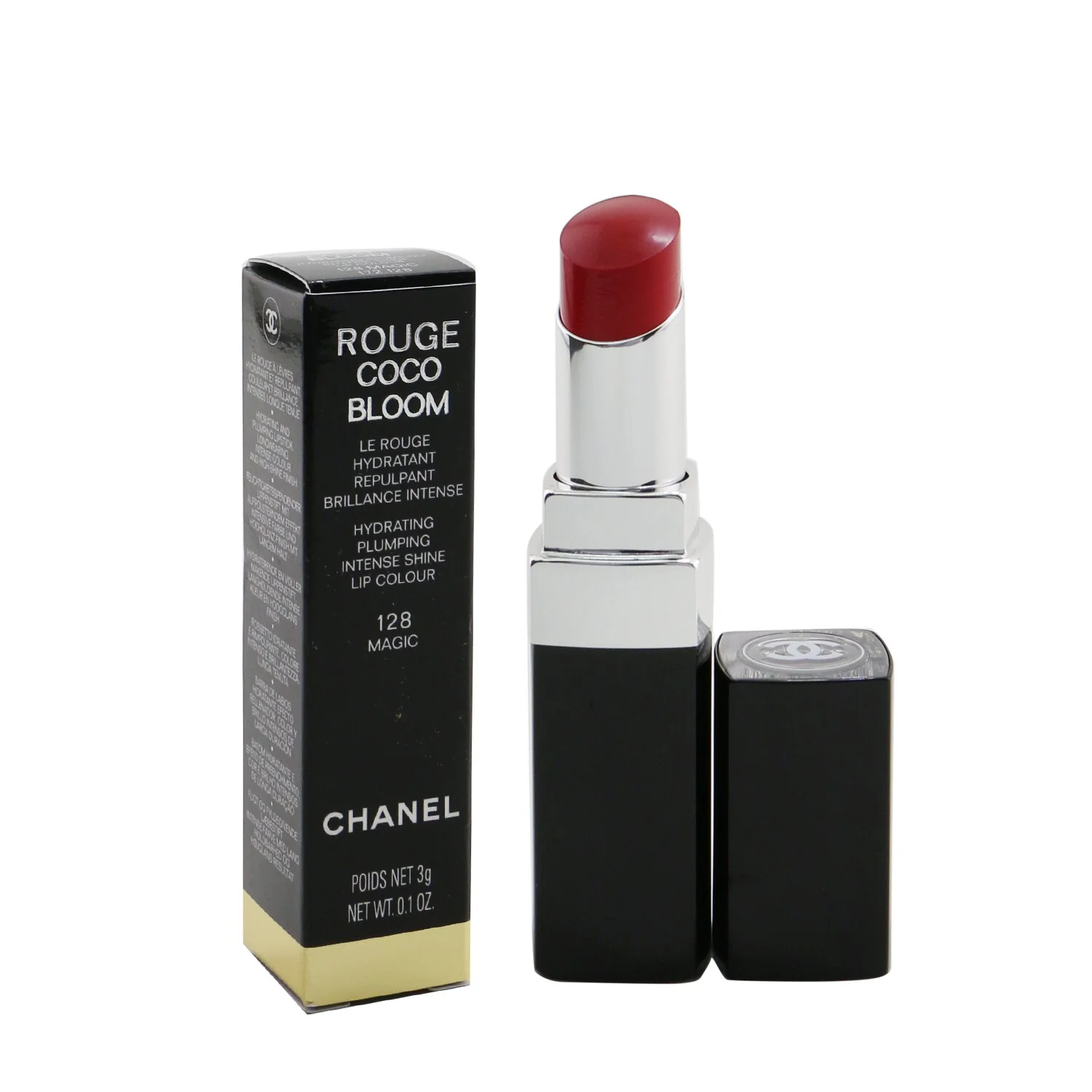 Chanel Rouge Coco Bloom Hydrating Plumping Intense Shine Lip Colour - # 132 Vivacity  3g/0.1oz