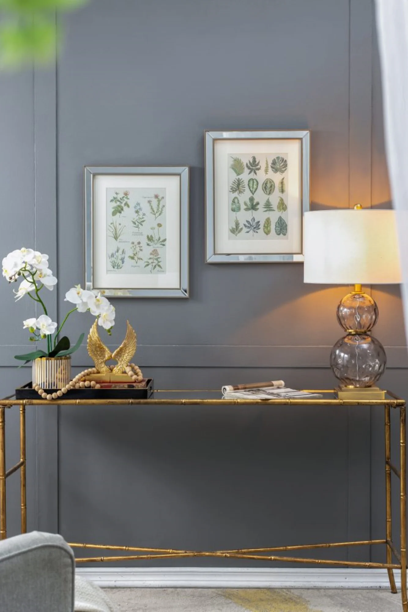 CC Home Furnishings Botanical Framed Wall Art - 19.75