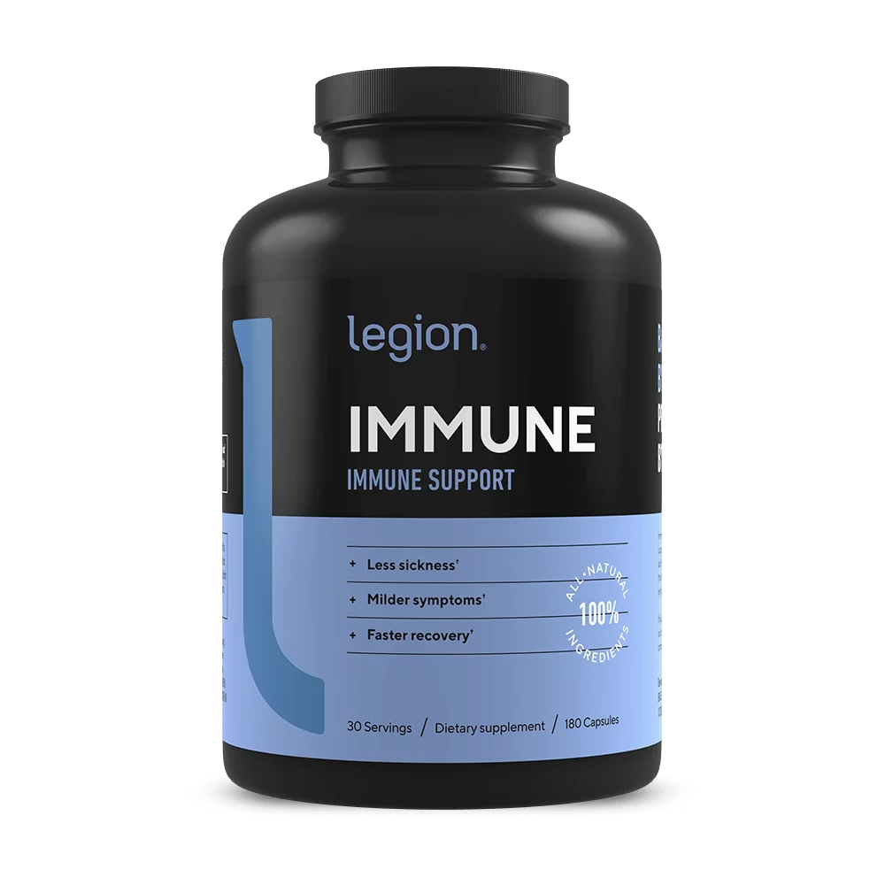 Legion Immunity All Natural Immune Booster with Vitamin C, 30 Servings