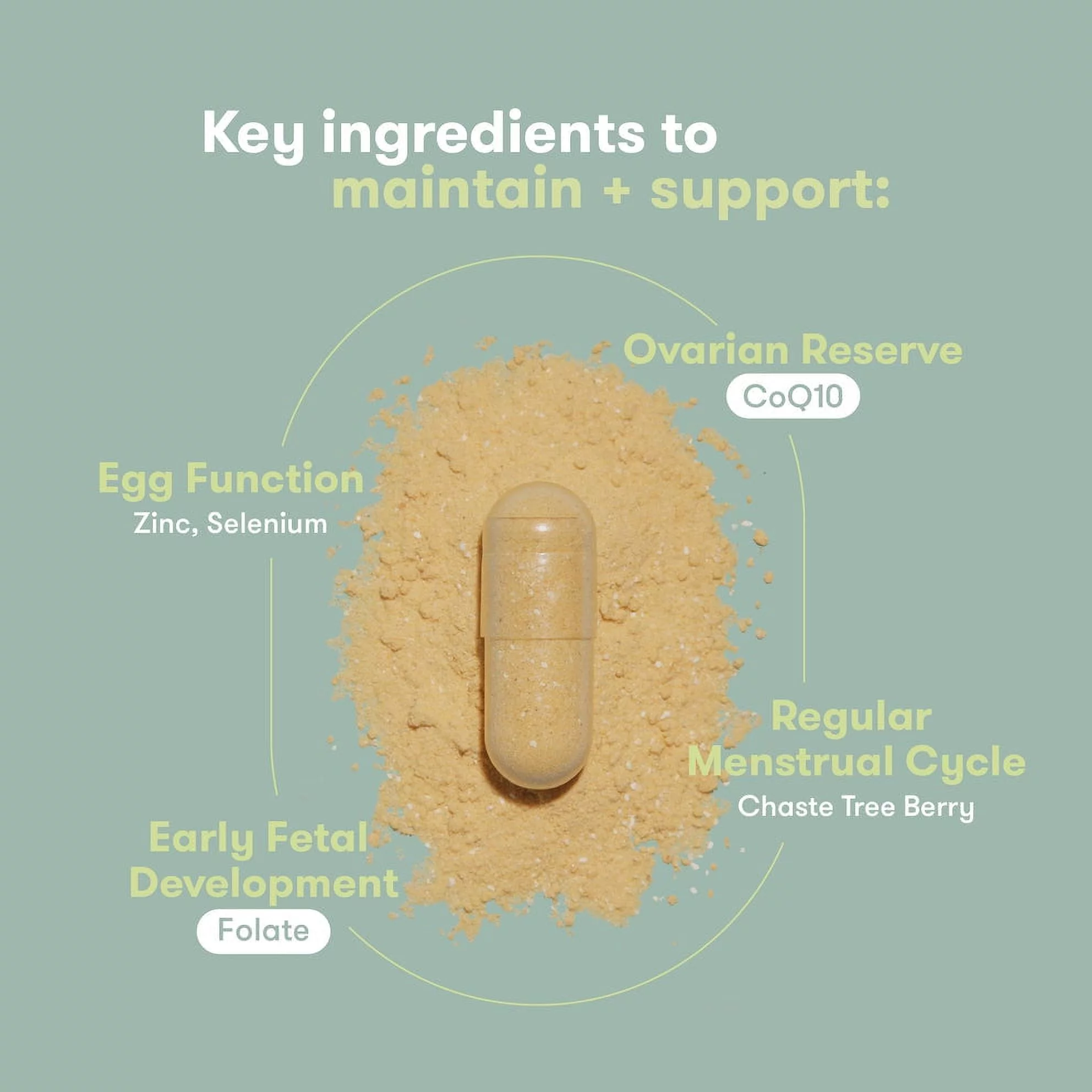 Frida Fertility Pre-Conception Supplement Set - 60 capsules, 30 day supply