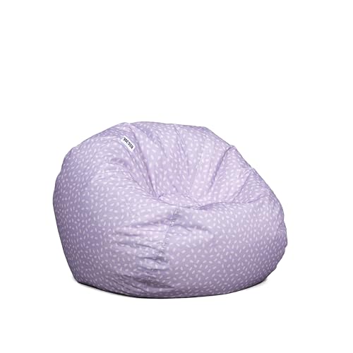 Big Joe Classic Bean Bag Chair, Sapphire Smartmax, Durable Polyester Nylon Blend, 2 feet Round