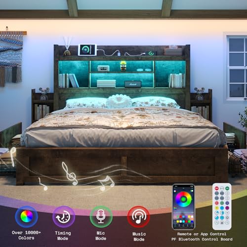 Queen Bed Frame with 49.6