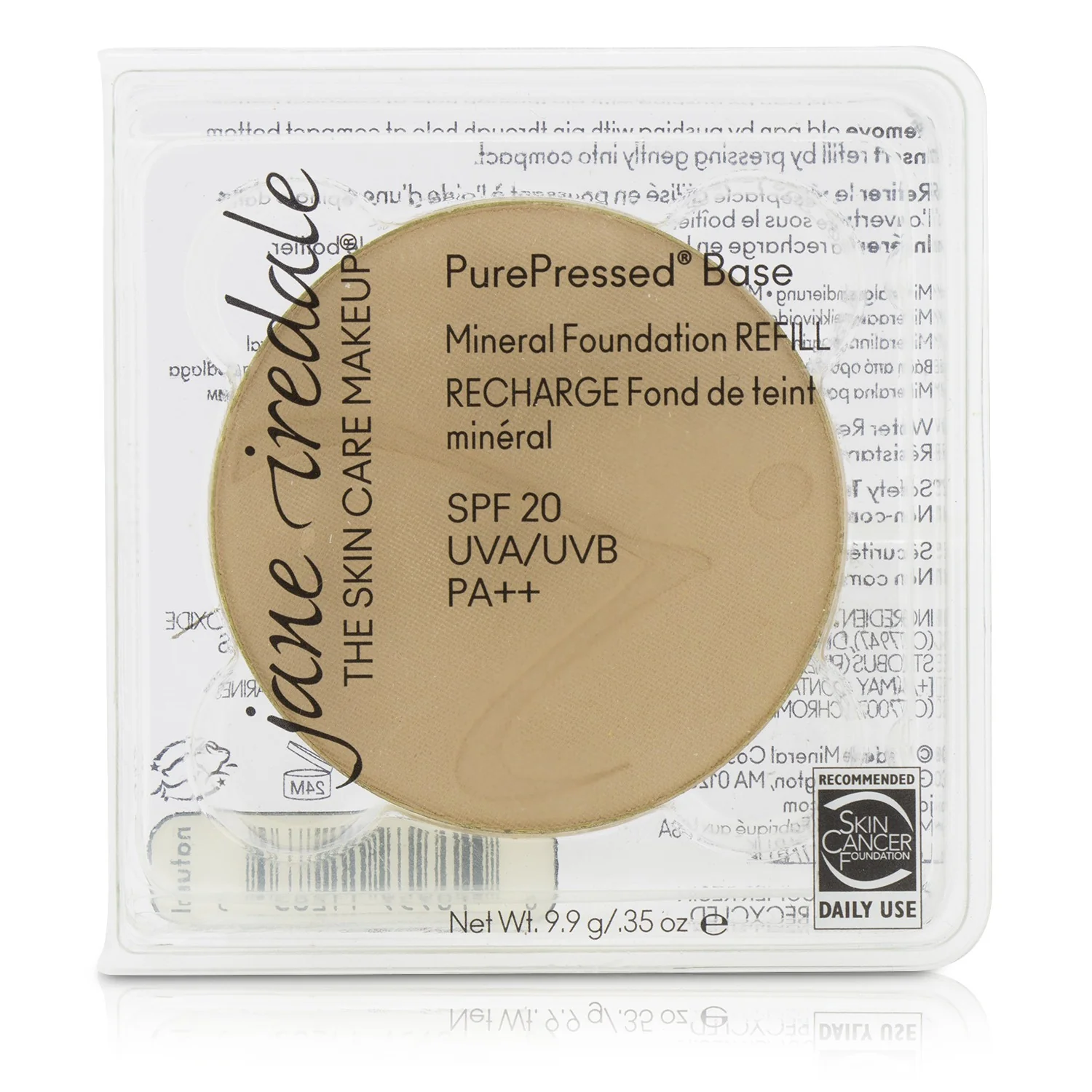 Jane Iredale PurePressed Base Mineral Foundation Refill SPF 20 - Bisque  9.9g/0.35oz