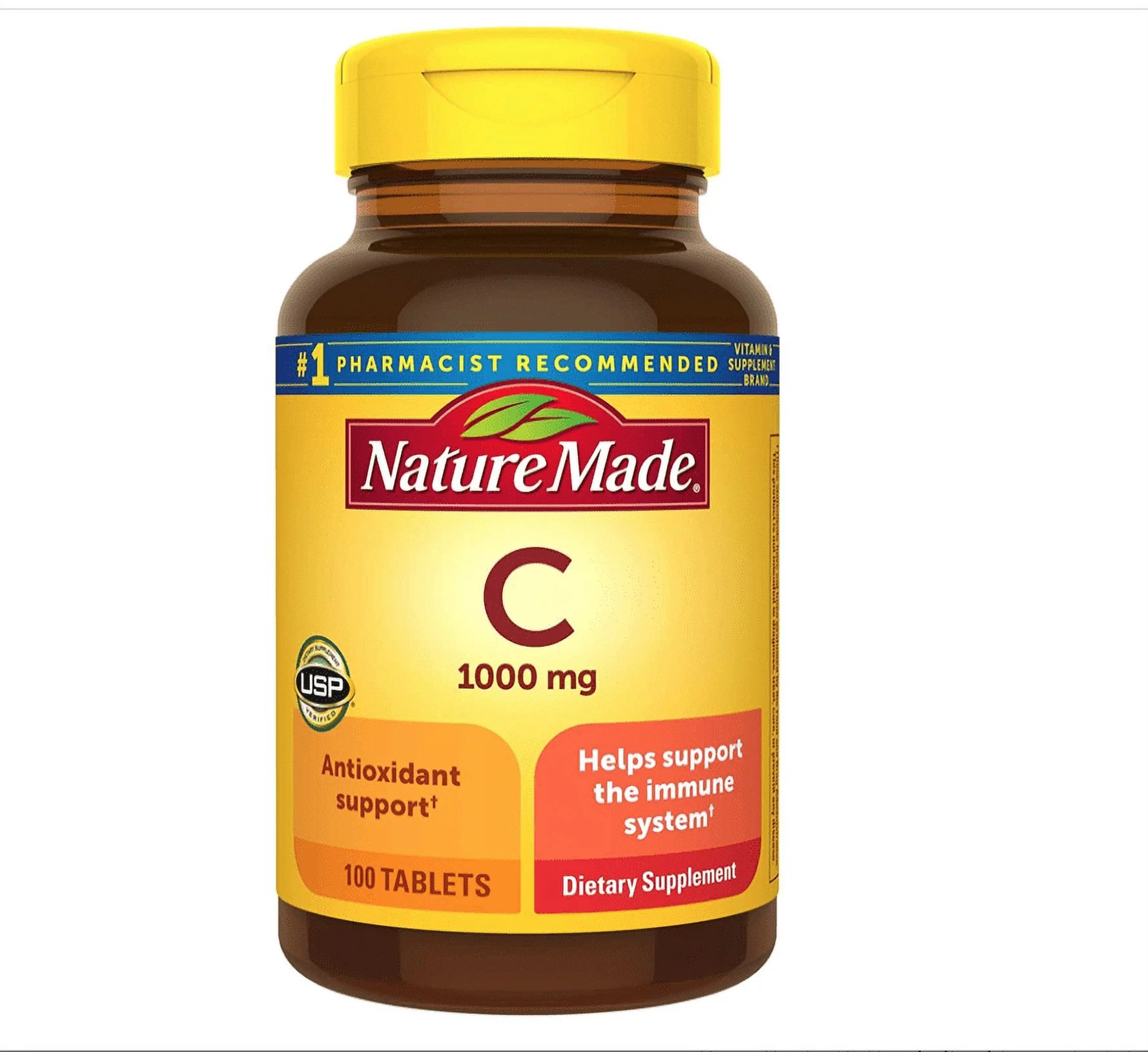 Nature Made Vitamin C - 1000 mg - 100 Tablets