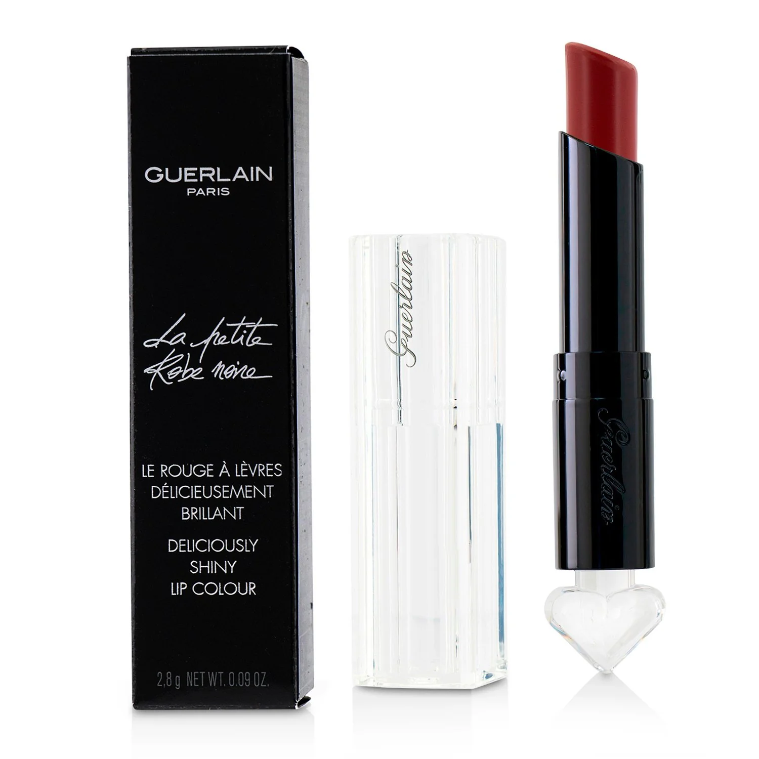 Guerlain La Petite Robe Noire Deliciously Shiny Lip Colour - #041 Sun-Twin-Set  2.8g/0.09oz