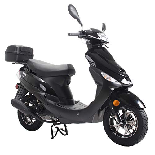 X-PRO 50cc Adult Moped Gas Moped Motorcycle 50cc with 10