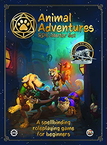 Animal Adventures: Starter Set - Beginners Roleplaying Tabletop Game 5E Compatible
