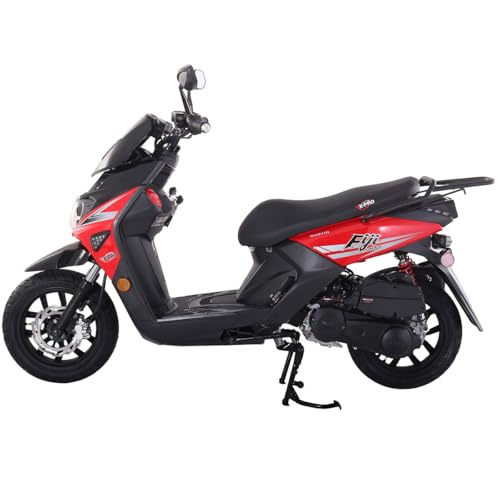 X-PRO Fiji 200 EFI Electronic Fuel Injection Moped Scooter with 13