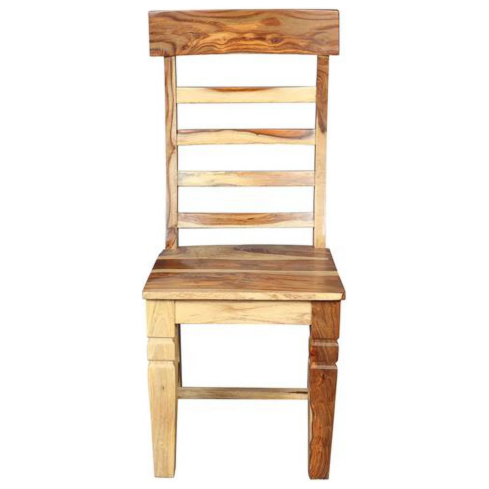 Hawthorne Collections 17.75'' Modern Solid Wood Dining Side Chair in Natural