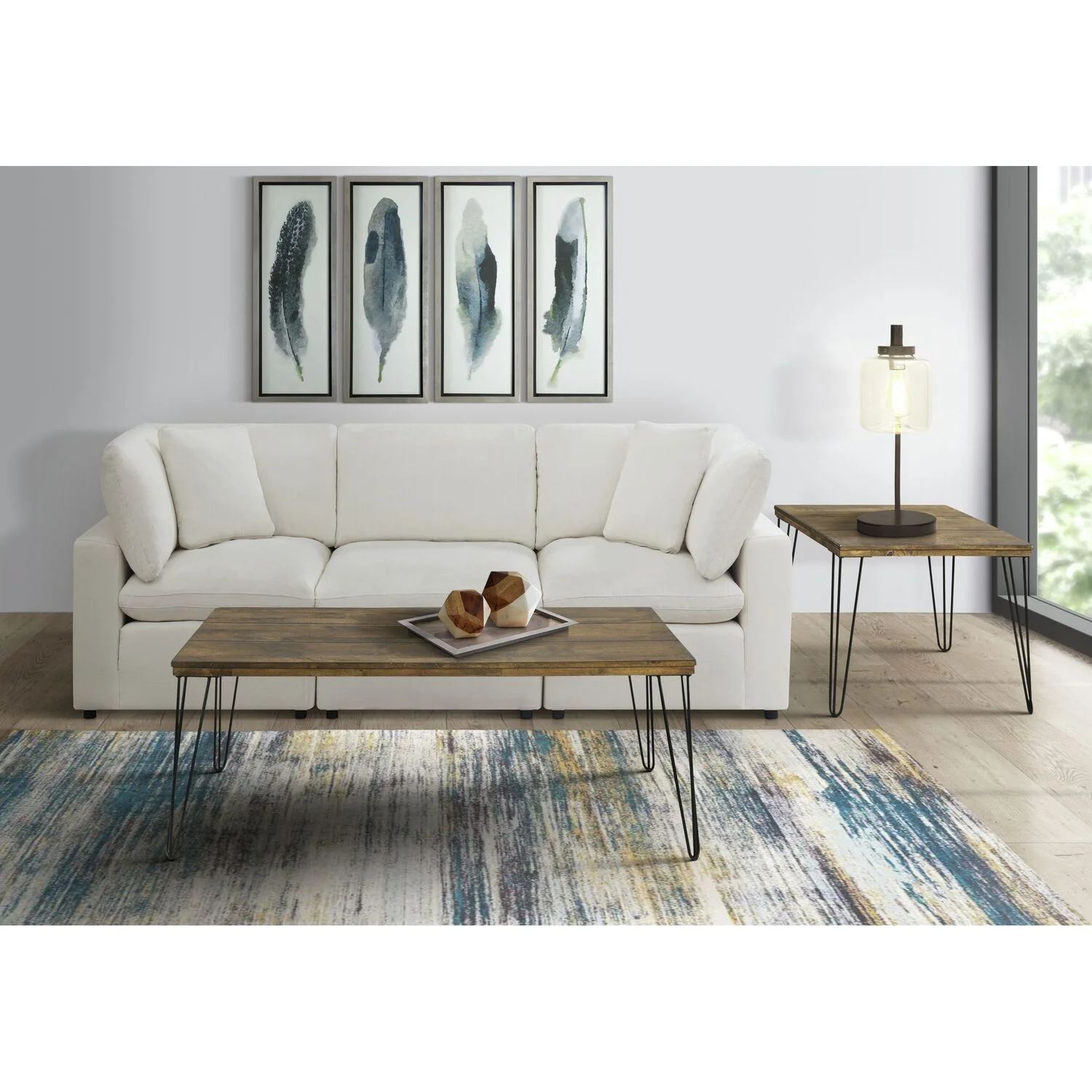 Picket House Furnishings Dunbar Rectangular Coffee Table