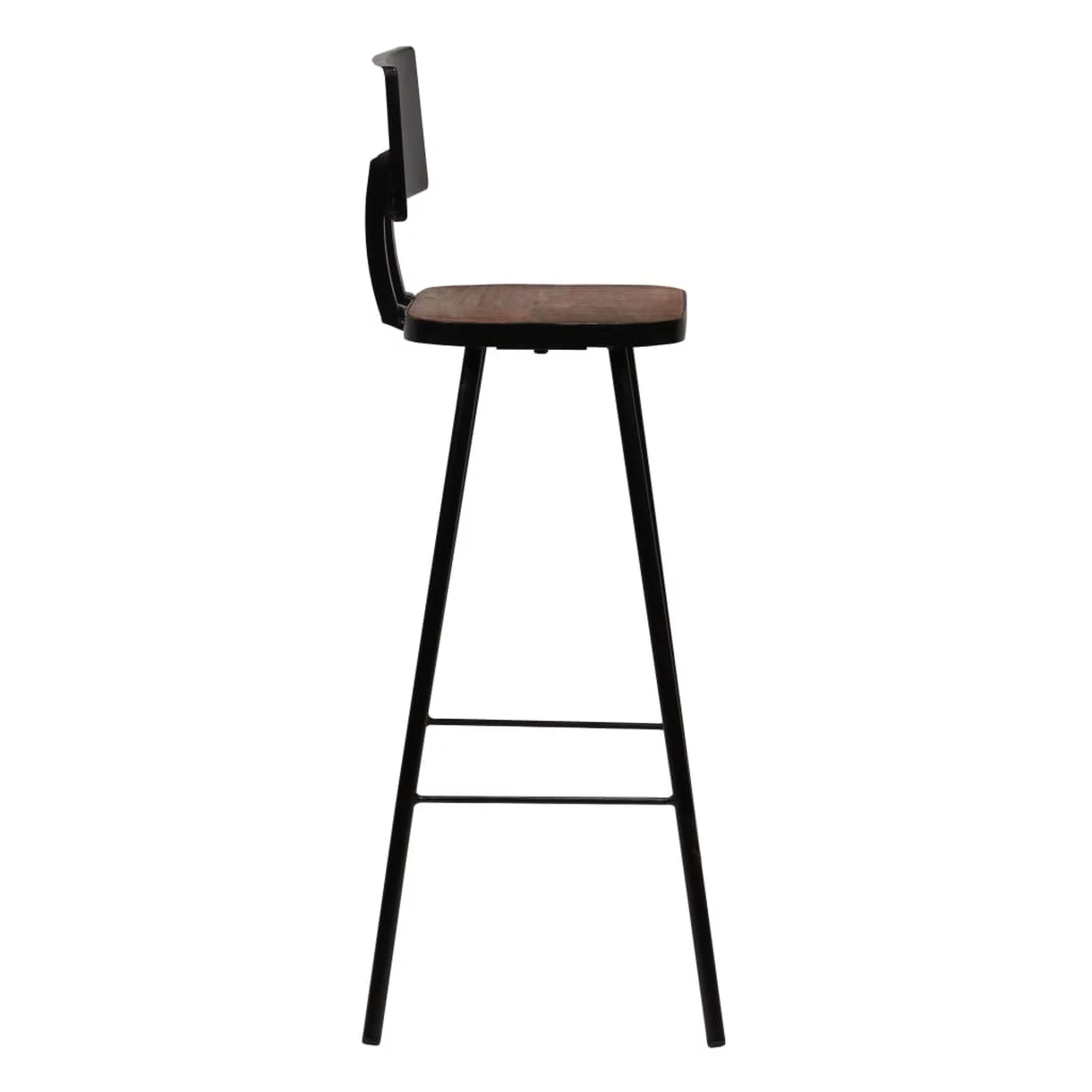 Walmeck Bar Stools 4 pcs Solid Reclaimed Wood