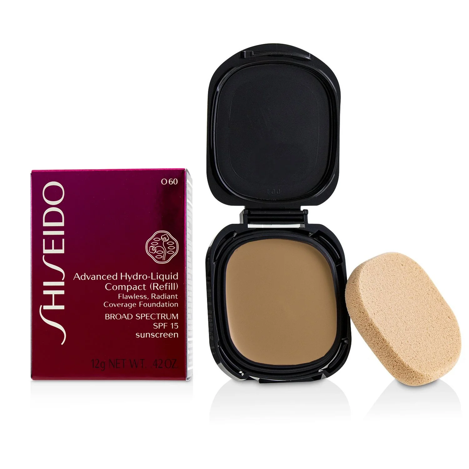 Shiseido Advanced Hydro Liquid Compact Foundation SPF10 Refill - B40 Natural Fair Beige  12g/0.42oz
