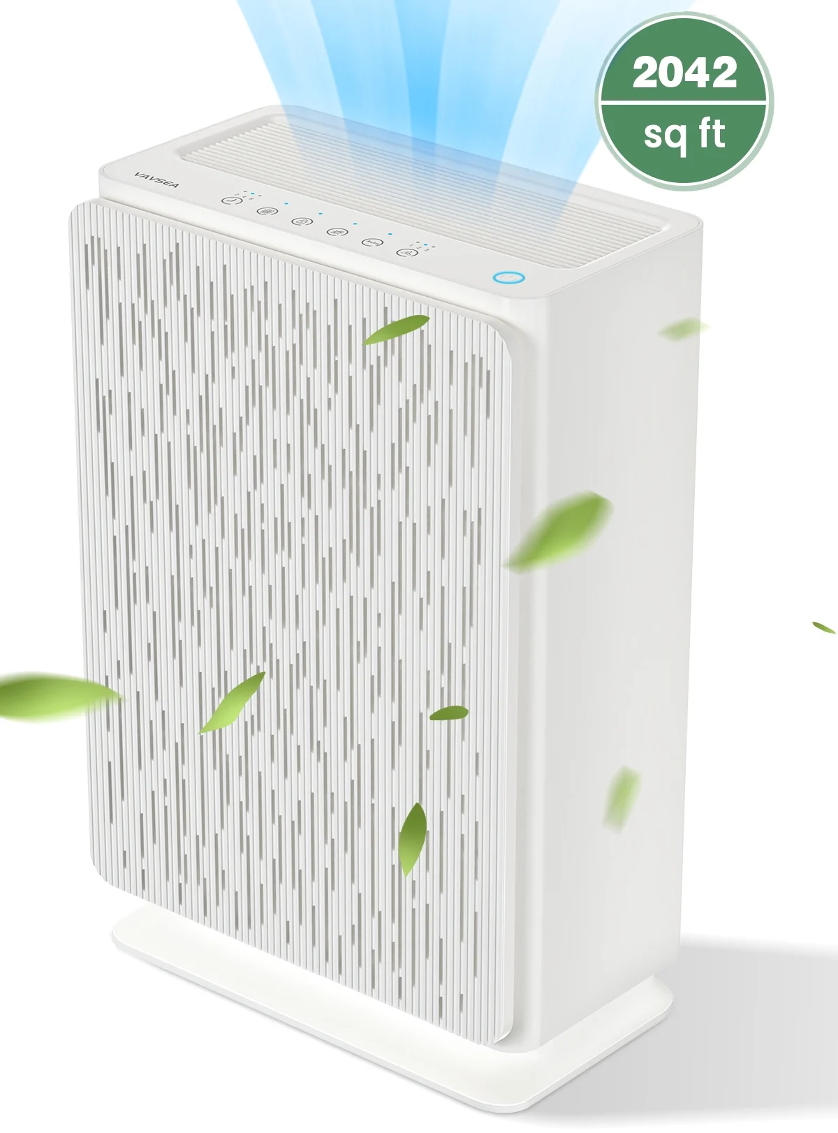 VAVSEA Air Purifier, H13 True HEPA Air Purifier Filter for Pets Hair, Pollen, Allergies, Dust, Smoke, Large Air Purifiers for Home Large Room Bedroom Up to 2042 Sq.Ft with Sleep Mode