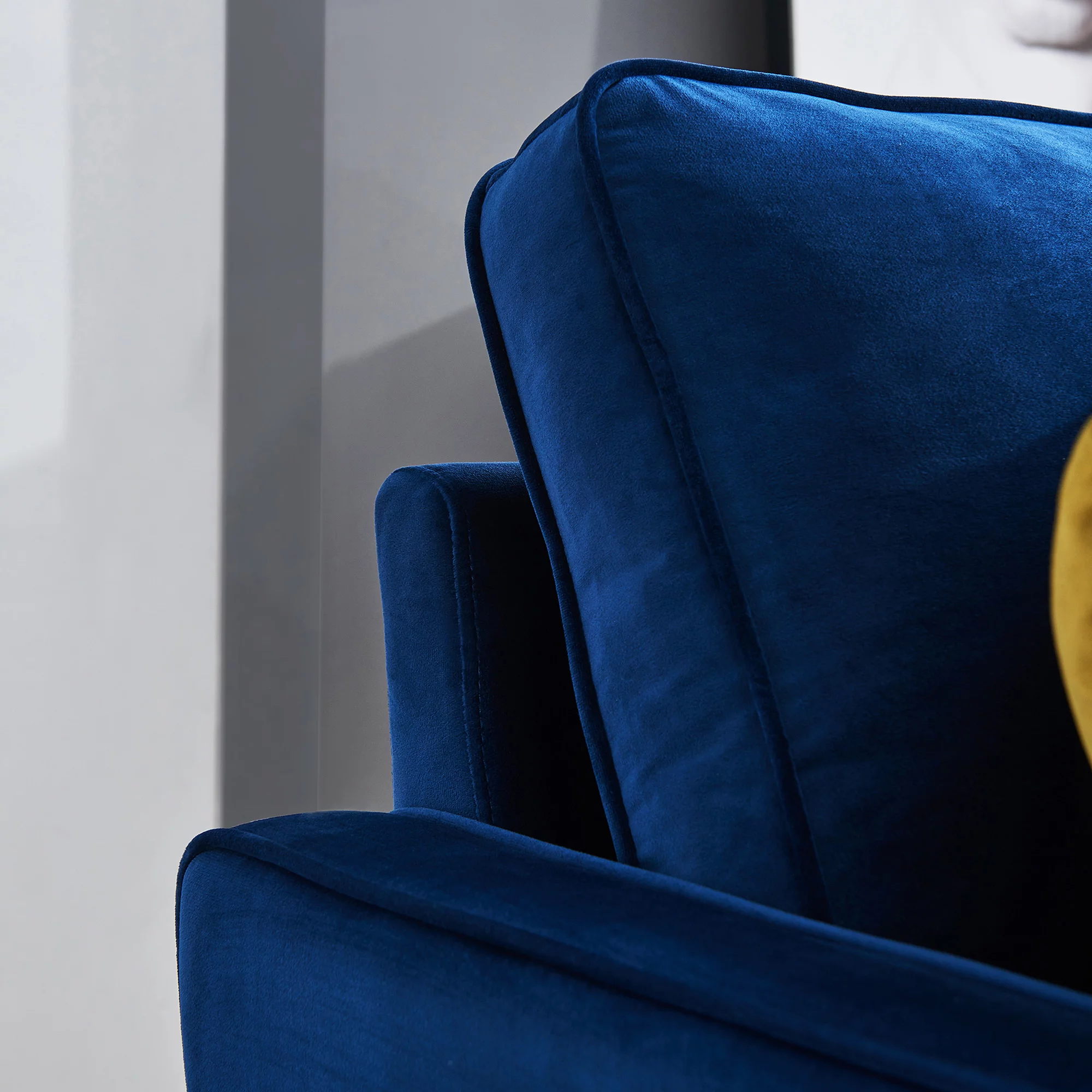 Modern Velvet Fabric Sofa 71