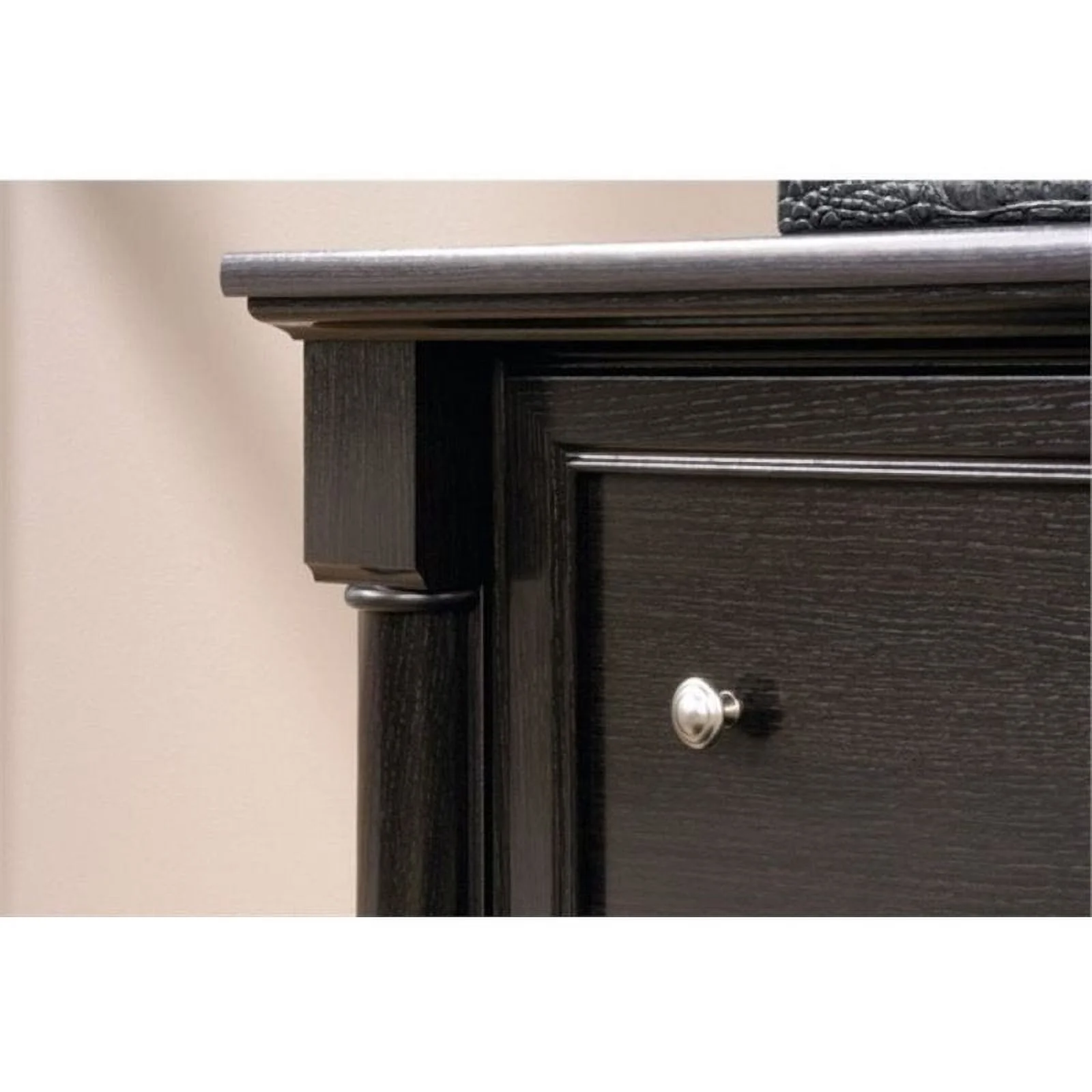 Bowery Hill Executive Wood 2 Drawer Lateral File Cabinet in Wind Oak