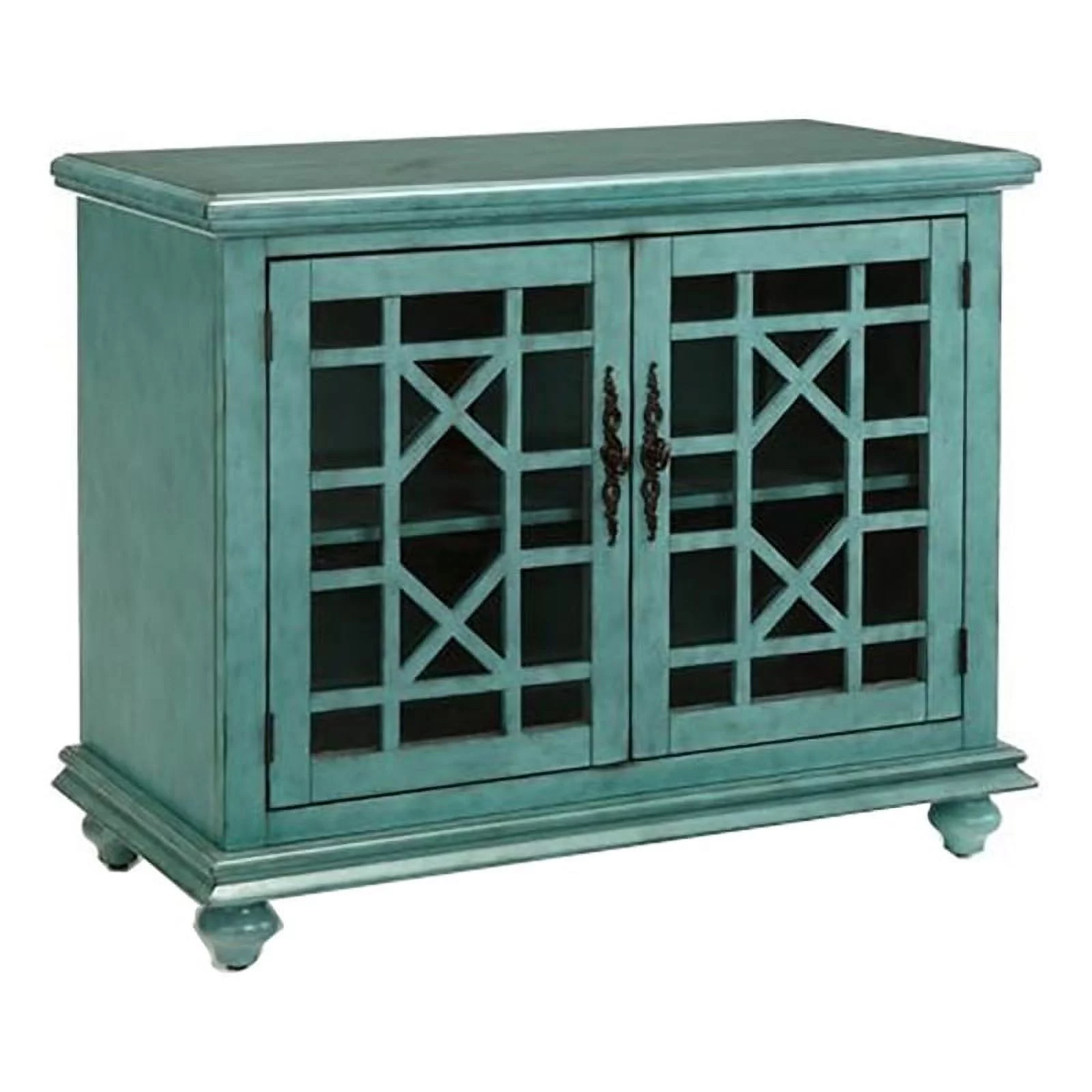 Bowery Hill Traditional Wood TV Stand for TVs up to 38