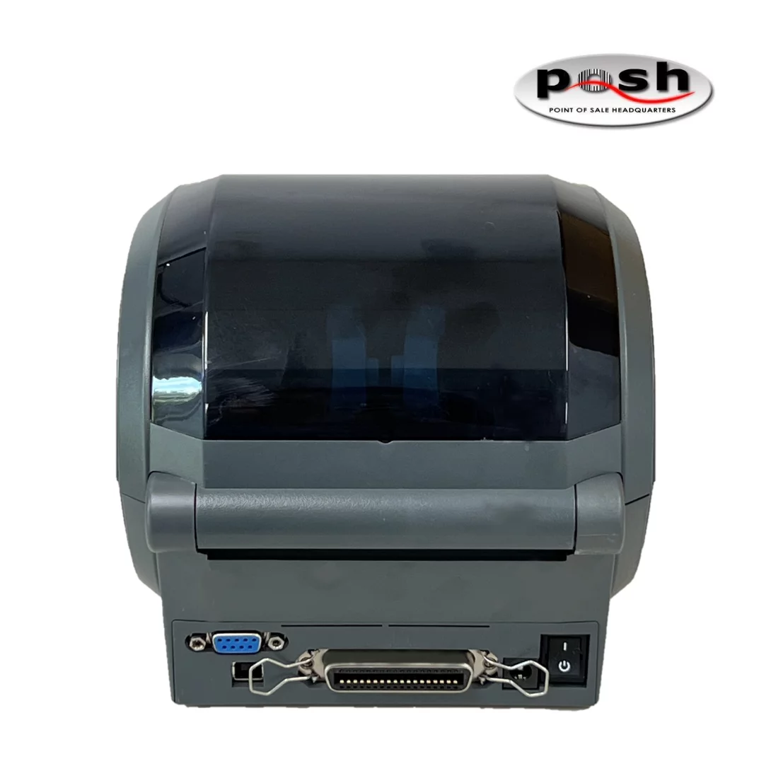 Zebra GX430d Direct Thermal Monochrome Desktop Label Printer - W/ Power Supply