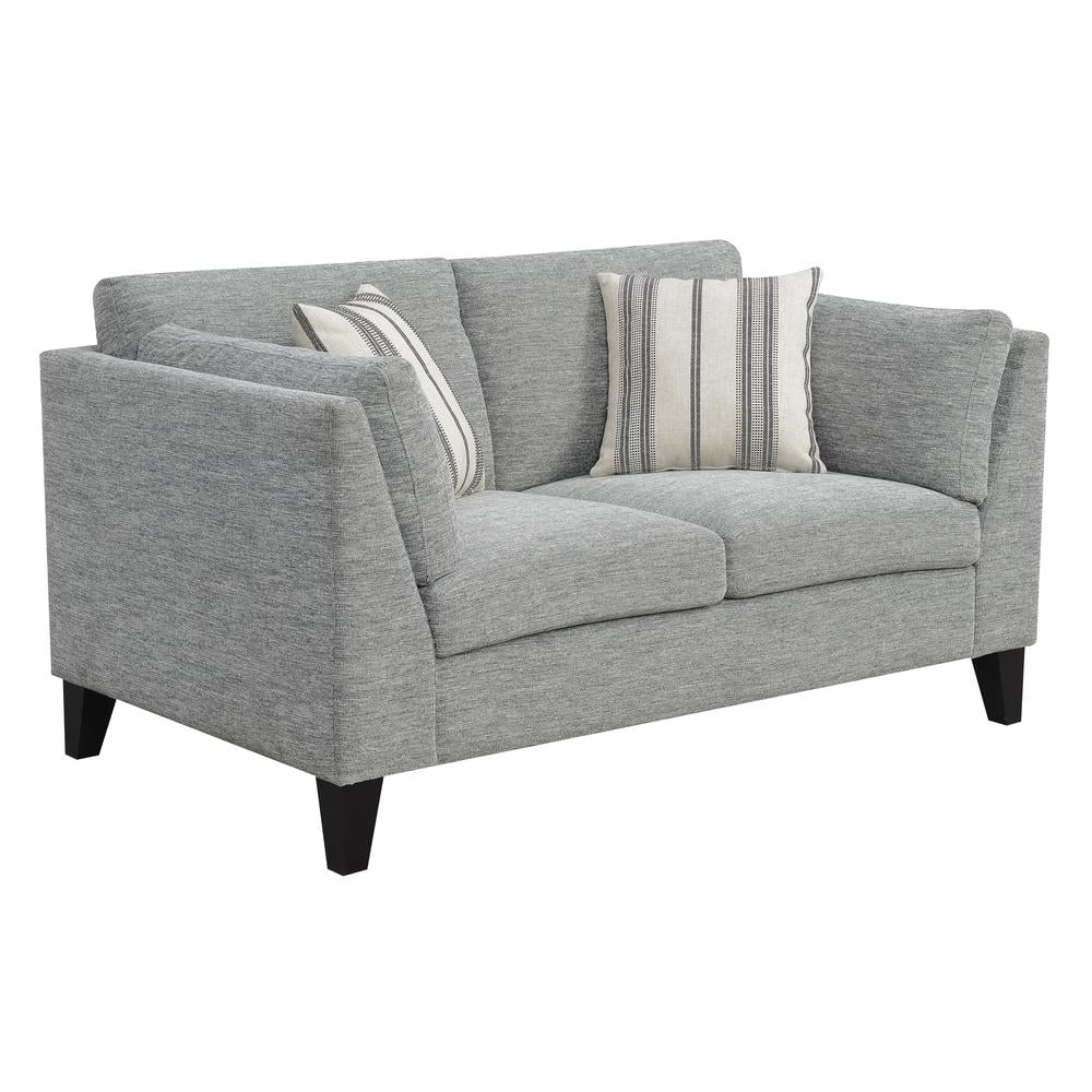 Wallace & Bay Doyle Loveseat, Gray