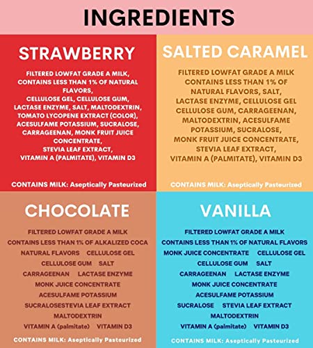 Fairlife Nutrition Plan High Protein Shake Variety Pack Sampler - Chocolate & Vanilla - 11.5 Fl Oz (8 Pack)