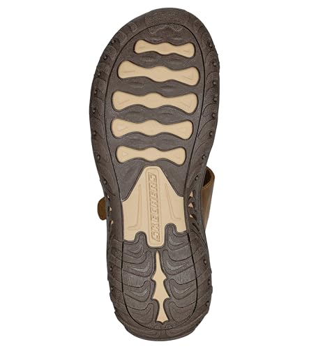 Skechers Women's Reggae-Carribean-Double Buckle Toe Thong Slide Sandal